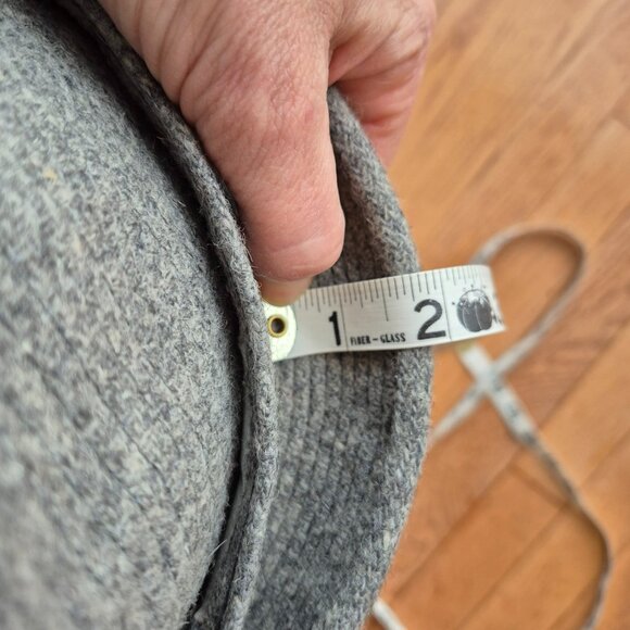 Dobbs Fifth Avenue Vintage Fedora Men's Hat Harris Tweed Pinstripe Wool - Picture 10 of 10